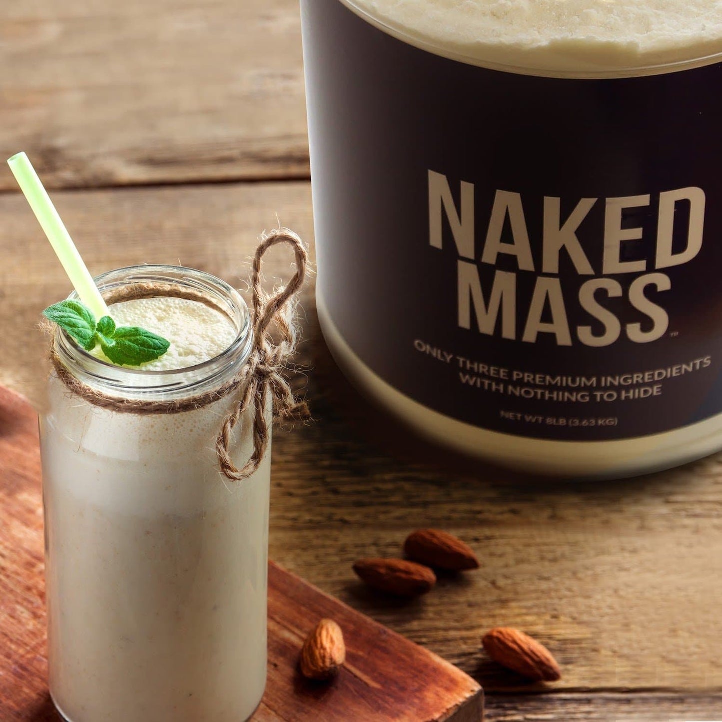 Vanilla Mass Gainer Protein Supplement - Vanilla Made for Smooth, Calorie-Rich Shakes