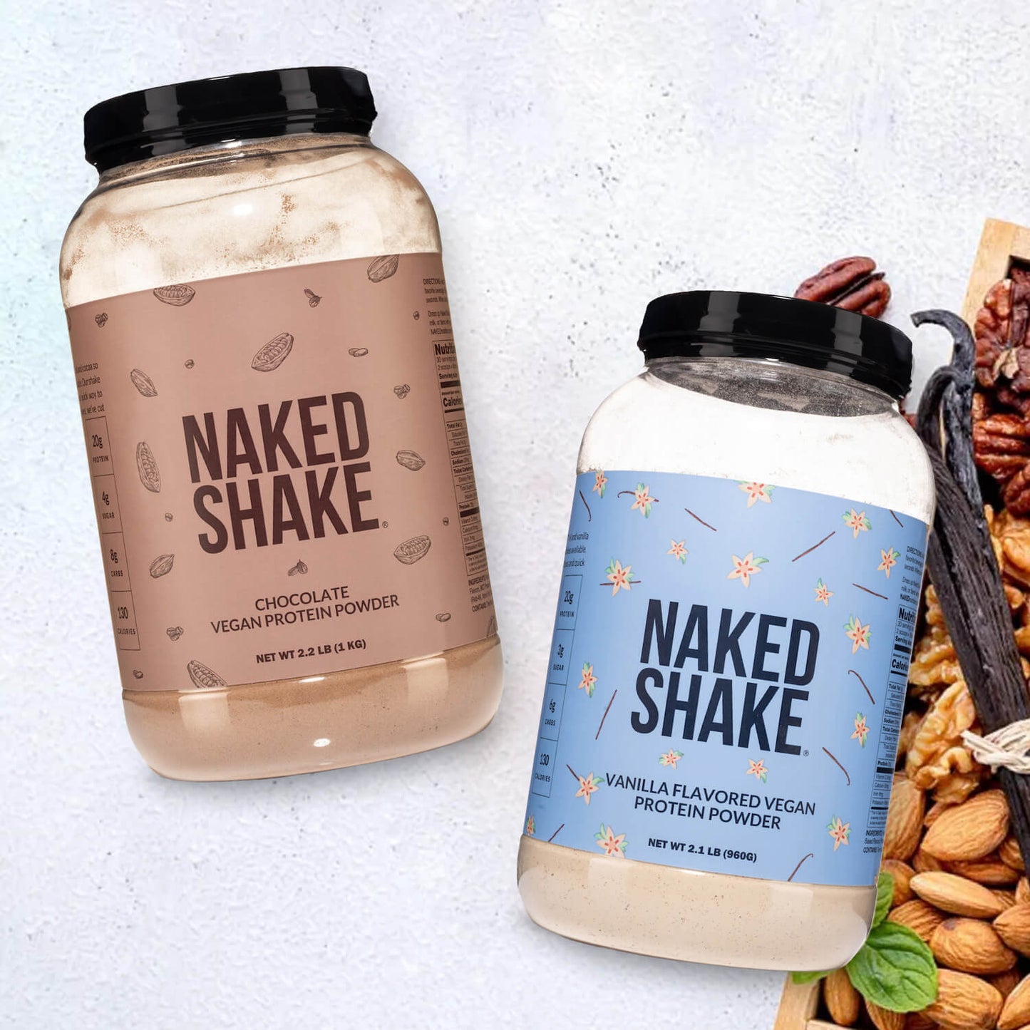 Vanilla Protein Shake - Vanilla for Smooth Shakes at Home or On the Go