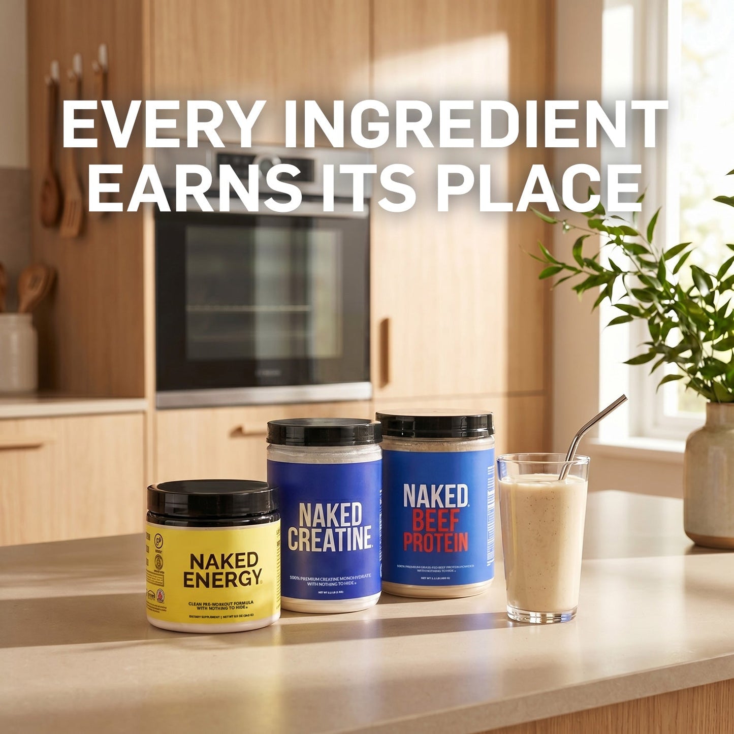 Beef Protein Powder - Unflavored for Convenient Daily Protein Mixing