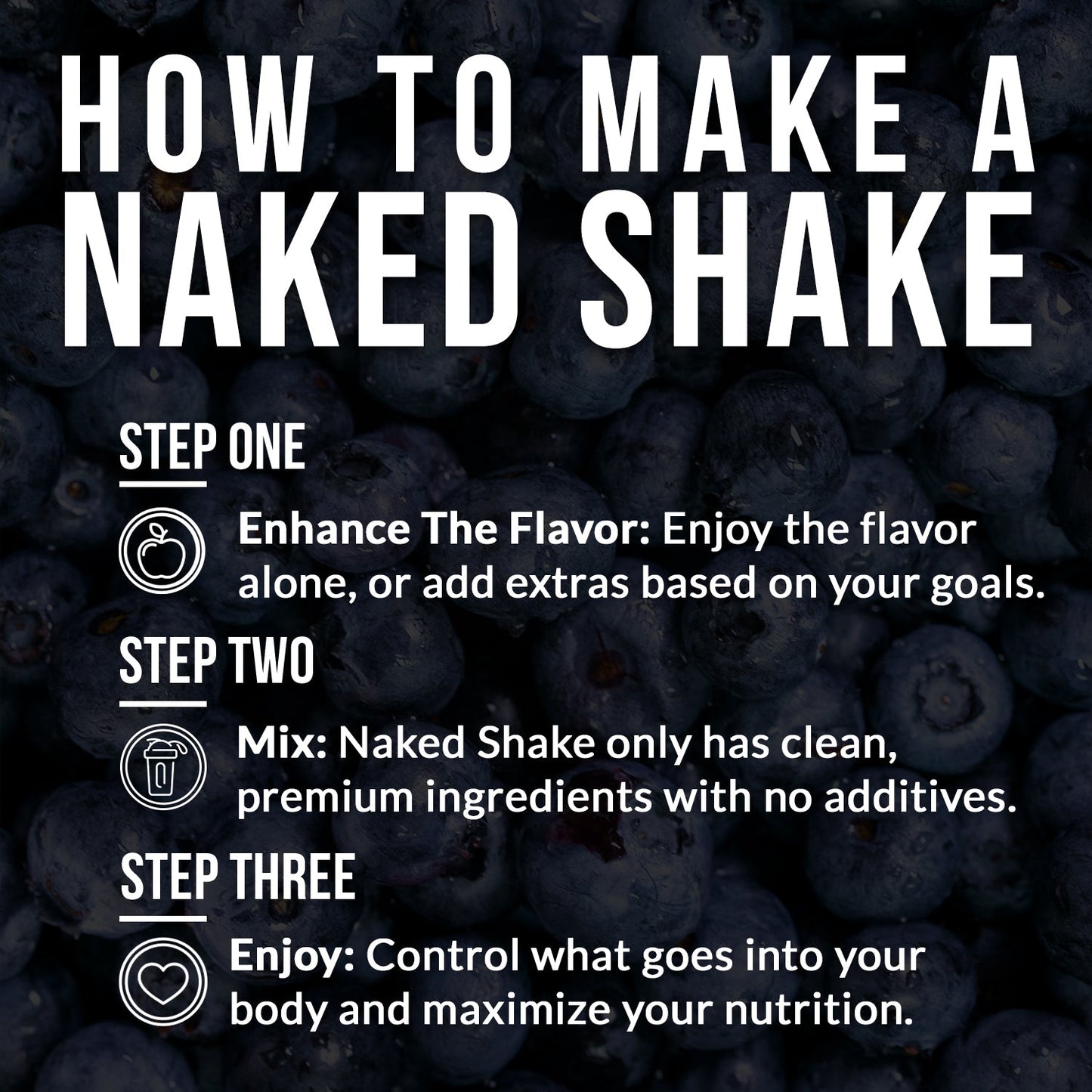Blueberry Muffin Protein Shake - Blueberry Muffin for Smooth Shakes at Home or On the Go