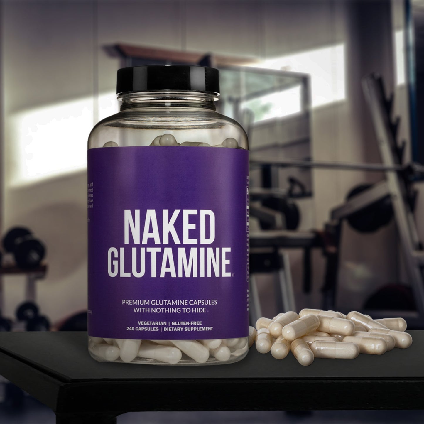 Glutamine Capsules - Capsules for Simple Pre- or Post-Workout Routines