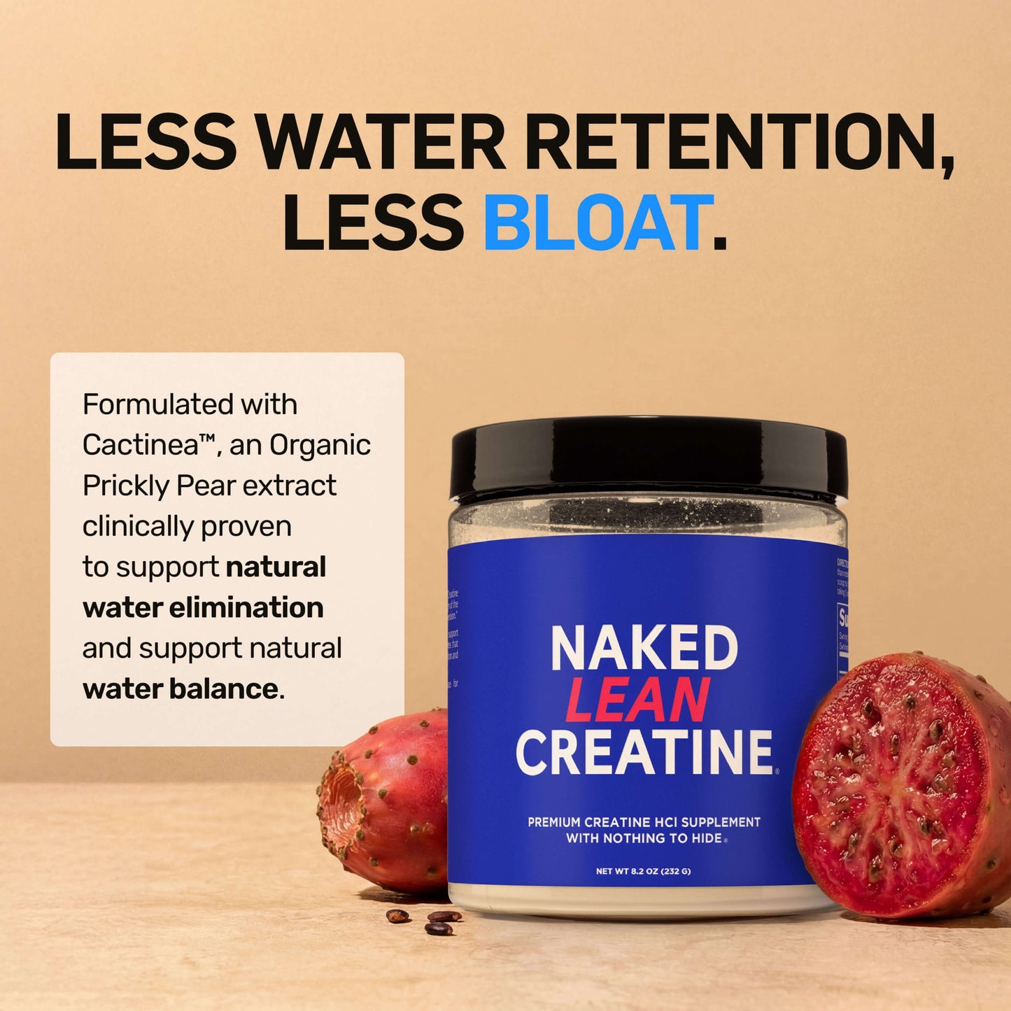 Creatine HCl Powder - Unflavored for Simple Pre- or Post-Workout Routines