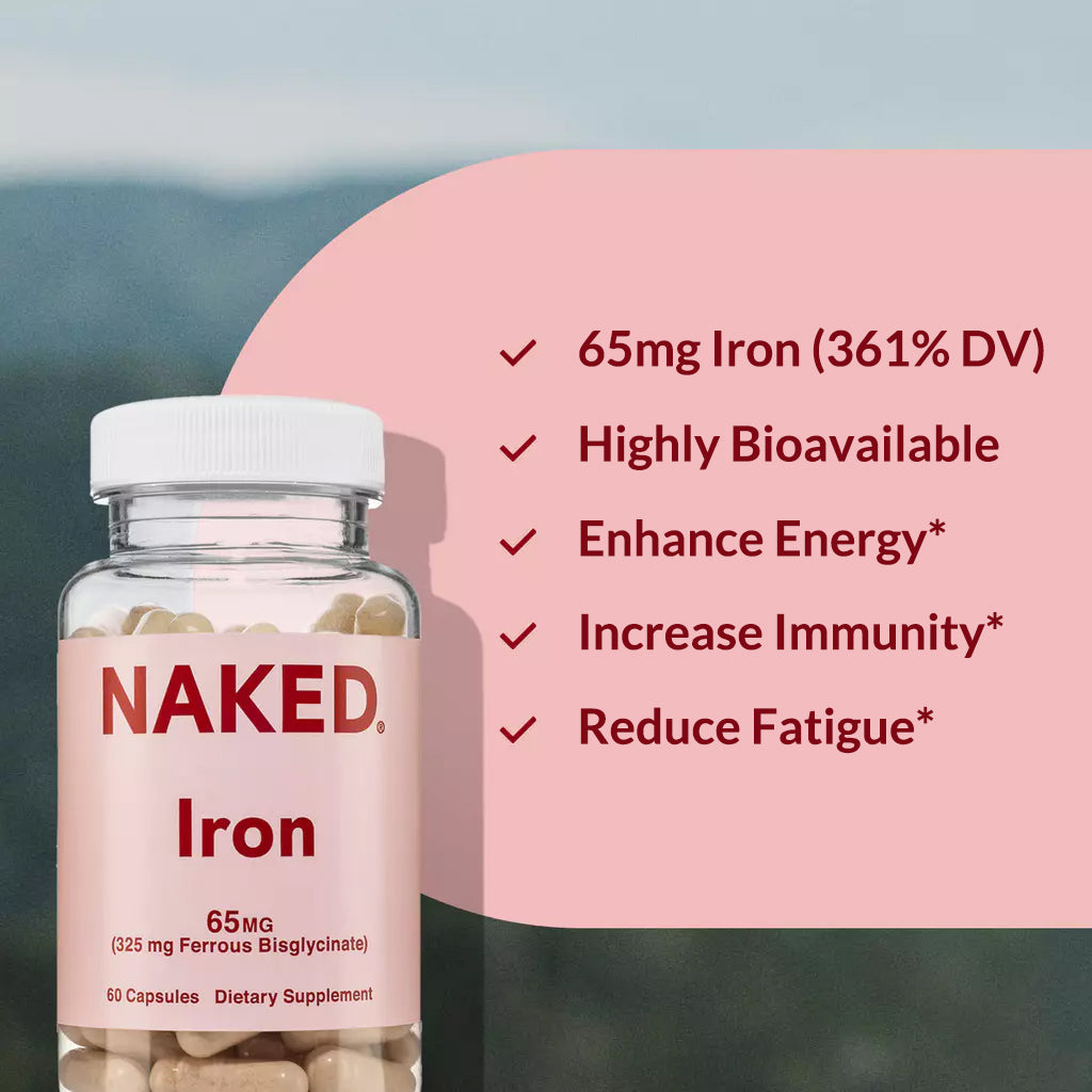 Daily Iron Supplement - Iron for Simple Daily Nutrition Routines