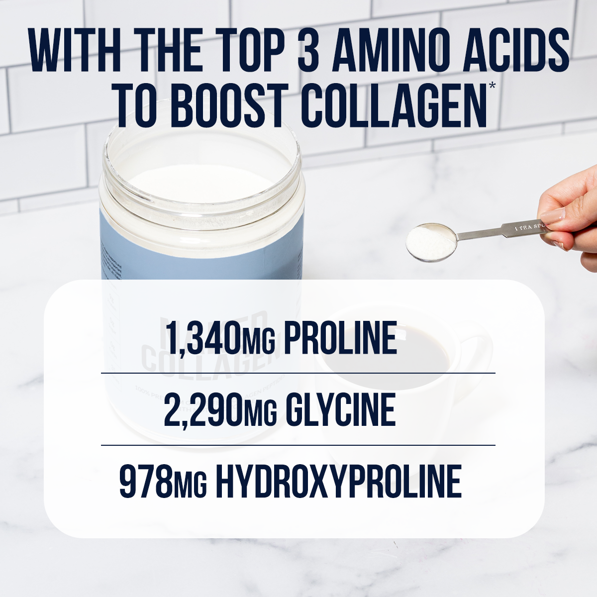 Collagen Peptides Packets - Stick Packs for Smooth Drinks, Coffee and Recipes