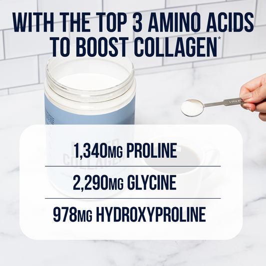 Collagen Peptides Packets - Stick Packs for Smooth Drinks, Coffee and Recipes