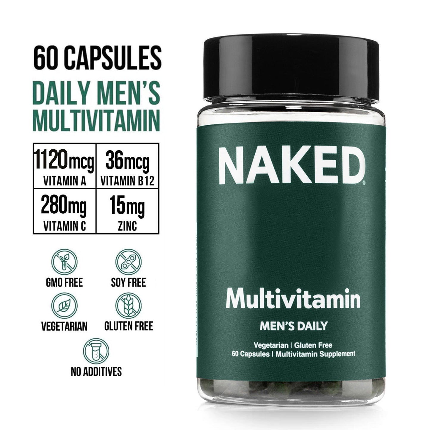 Multivitamin for Men - Men's for Simple Daily Nutrition Routines