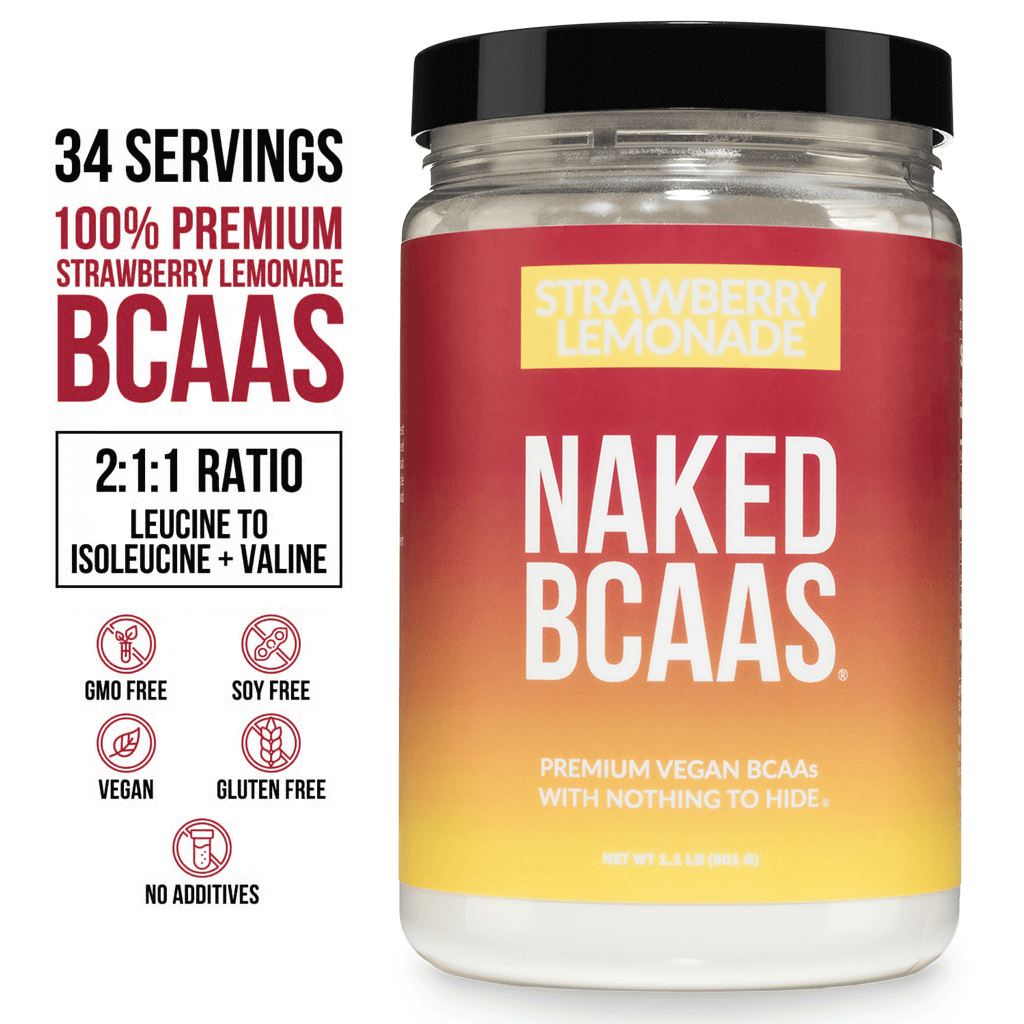 Strawberry Lemonade Branched Chain Amino Acids - Strawberry Lemonade BCAA for Simple Pre- or Post-Workout Routines