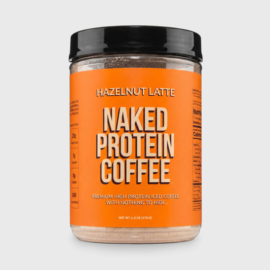 Hazelnut Latte Protein Iced Coffee - Hazelnut Latte for Smooth Iced Coffee Protein Routines