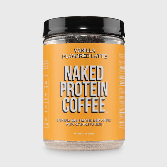 Vanilla Latte Protein Iced Coffee - Vanilla Latte for Smooth Iced Coffee Protein Routines