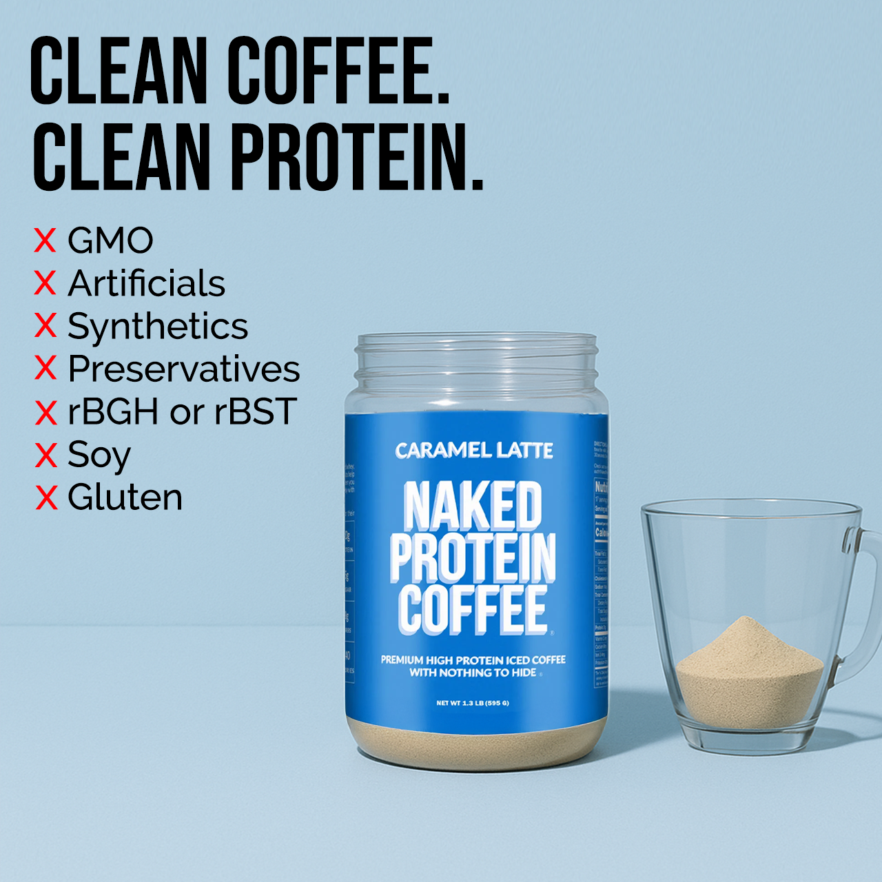 Caramel Latte Protein Iced Coffee - Caramel Latte for Smooth Iced Coffee Protein Routines