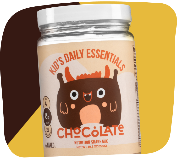 Kid's Nutrition Shake - Chocolate Formula for Simple Daily Nutrition Routines