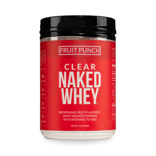 Fruit Punch Whey Protein Isolate - Fruit Punch for Straightforward Daily Mixing