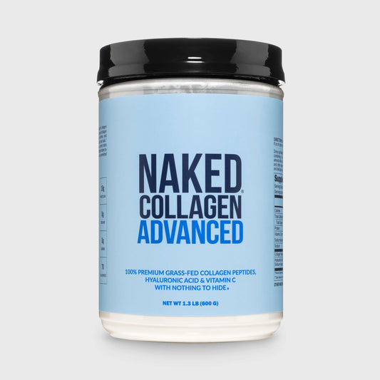 Collagen Peptides with Hyaluronic Acid - Advanced Collagen Peptides for Smooth Drinks, Coffee and Recipes