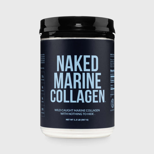 Marine Collagen Peptides Protein Powder - Marine Collagen for Smooth Drinks, Coffee and Recipes