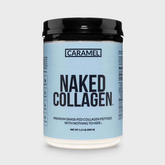 Caramel Collagen Peptides Powder - Caramel Collagen Peptides for Smooth Drinks, Coffee and Recipes