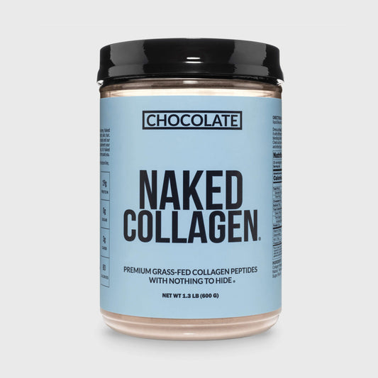 Chocolate Collagen Peptides Powder - Chocolate Collagen Peptides for Smooth Drinks, Coffee and Recipes
