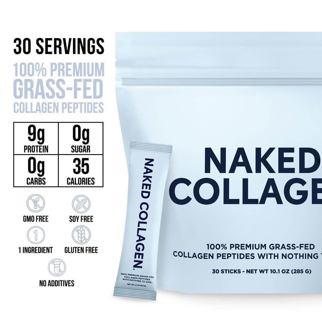 Collagen Peptides Packets - Stick Packs for Smooth Drinks, Coffee and Recipes