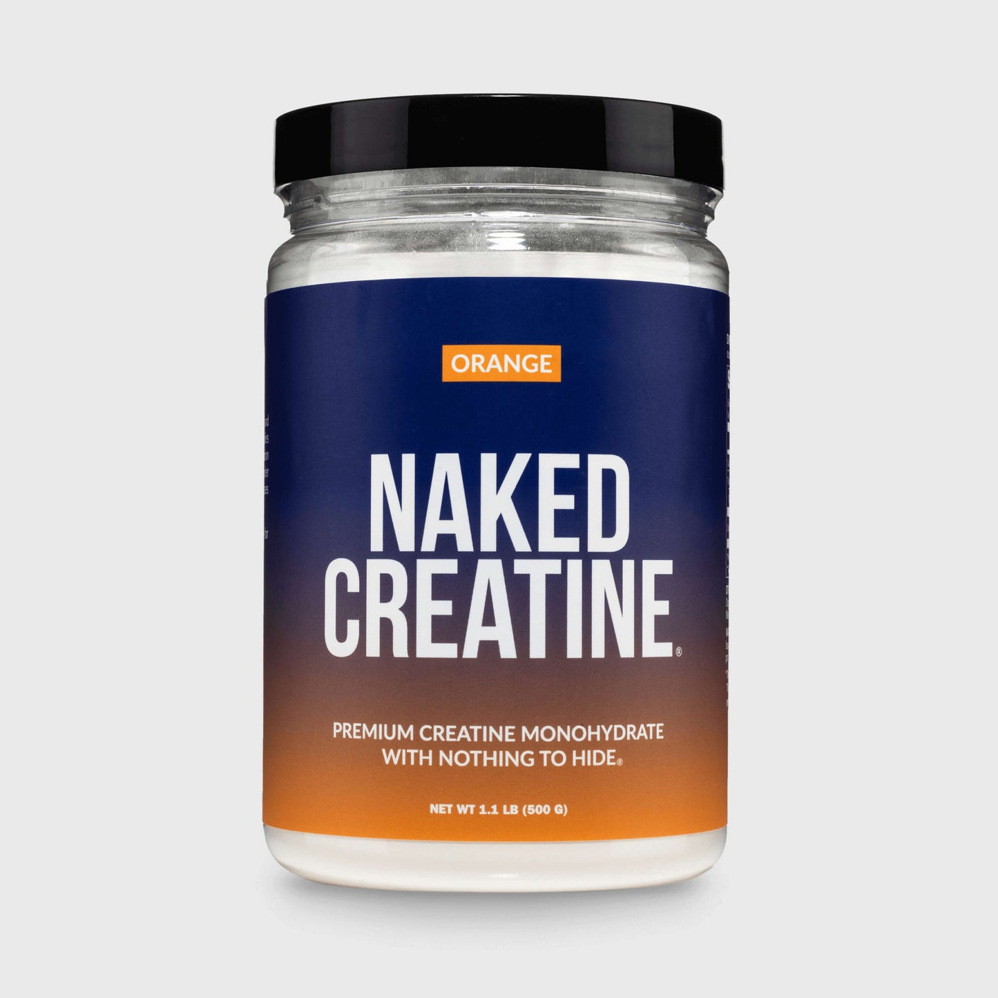 Orange Creatine Monohydrate Powder - Orange for Simple Pre- or Post-Workout Routines