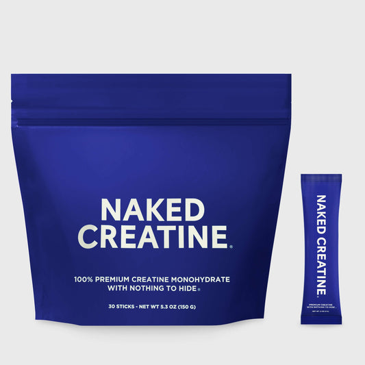 Creatine Travel Packets - Unflavored Sticks for Simple Pre- or Post-Workout Routines