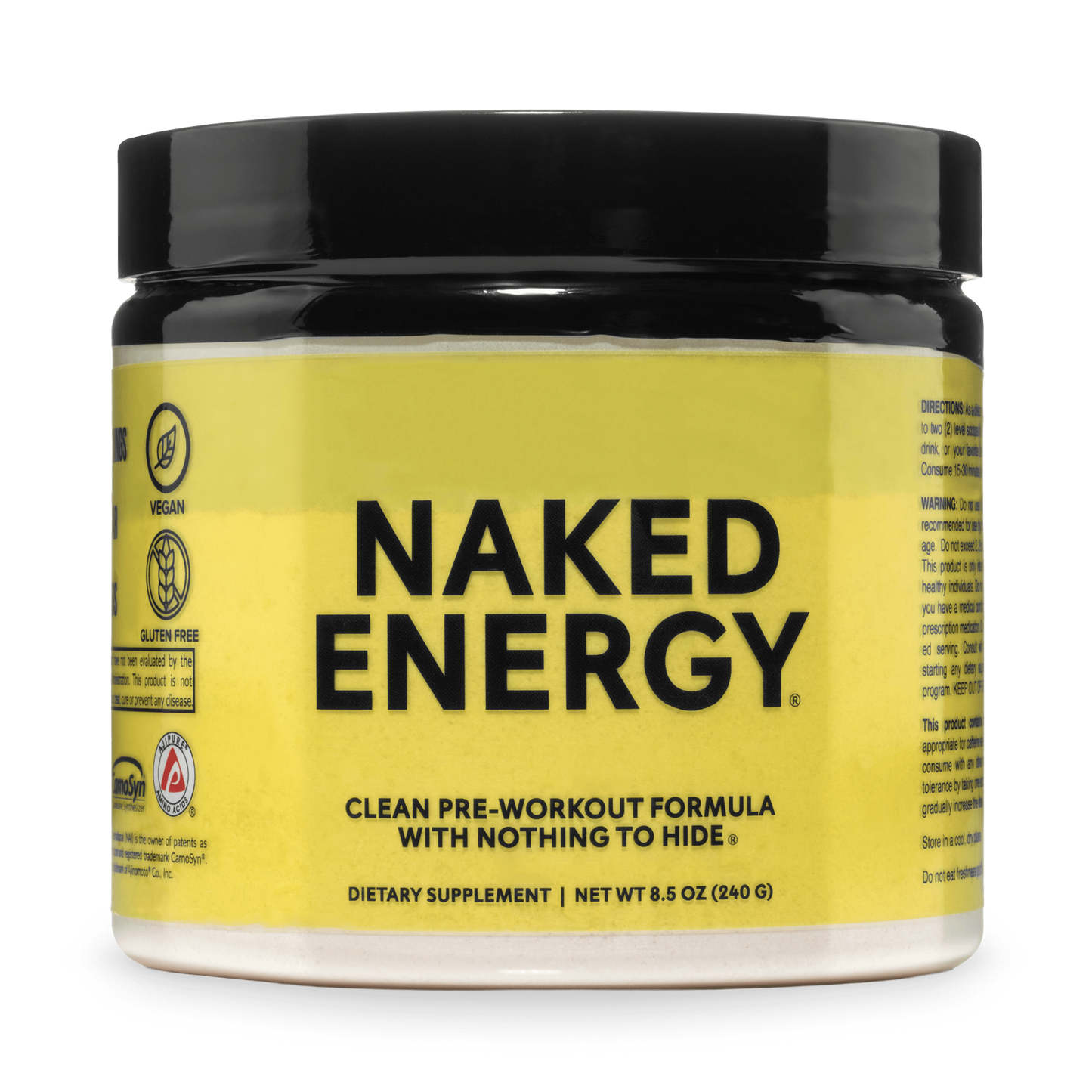 Pre Workout Supplement - Unflavored for Simple Pre- or Post-Workout Routines
