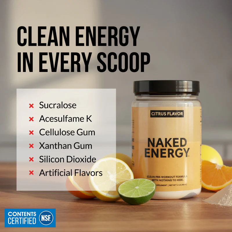Citrus Pre Workout Supplement - Citrus for Simple Pre- or Post-Workout Routines