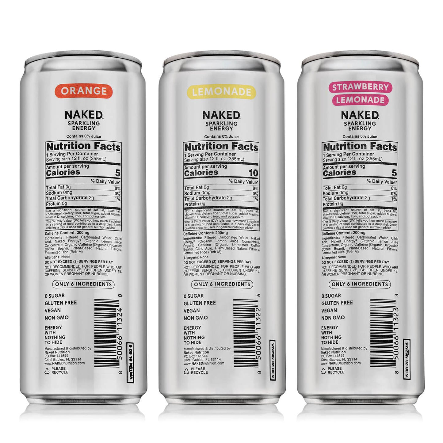 Sparkling Energy Sample Kits - Sample Pack for Smooth Shakes at Home or On the Go