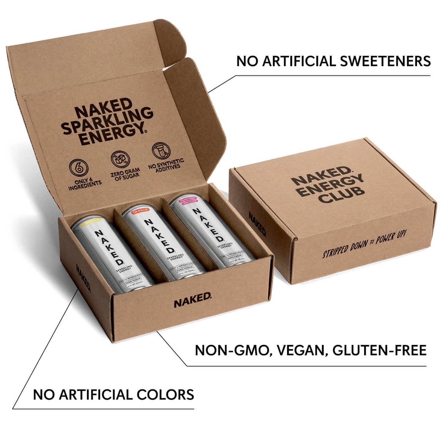 Sparkling Energy Sample Kits - Sample Pack for Smooth Shakes at Home or On the Go