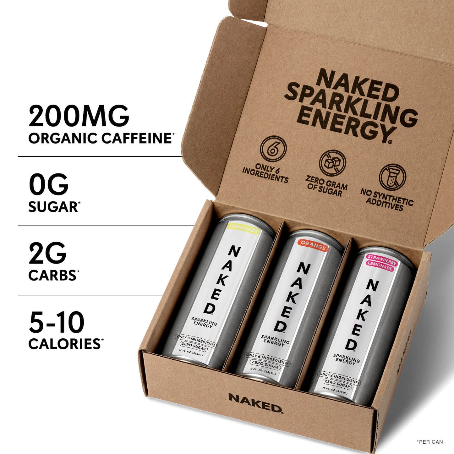 Sparkling Energy Sample Kits - Sample Pack for Smooth Shakes at Home or On the Go