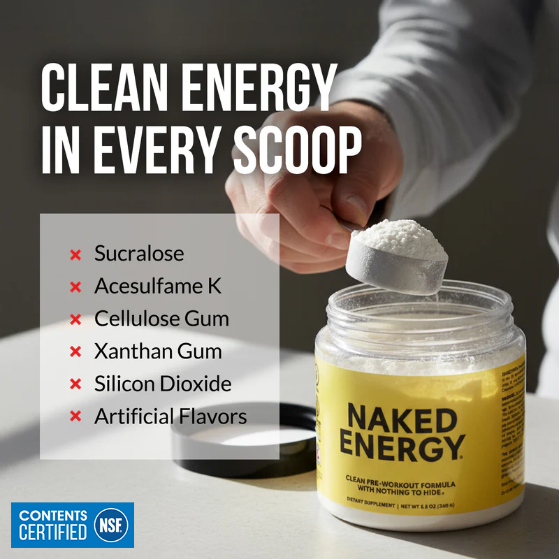 Pre Workout Supplement - Unflavored for Simple Pre- or Post-Workout Routines
