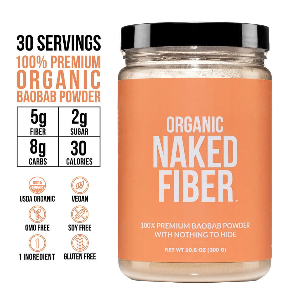 Organic Fiber Supplement for Straightforward Daily Mixing