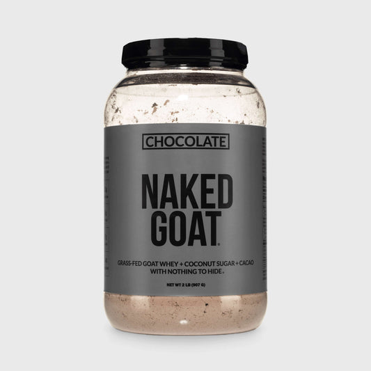 Chocolate Goat Whey Protein Powder - Chocolate for Convenient Daily Protein Mixing