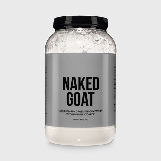 Goat Whey Protein Powder - Unflavored for Convenient Daily Protein Mixing