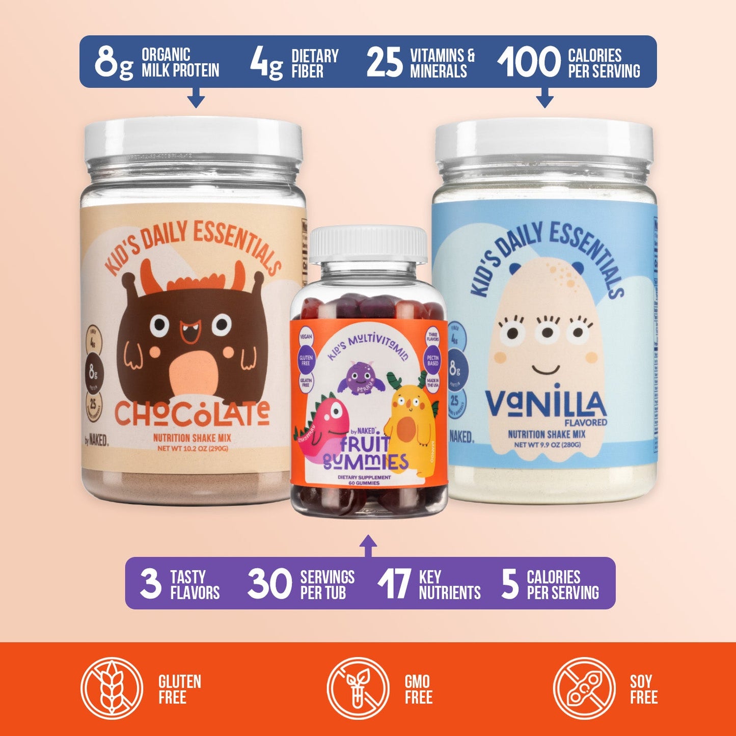 Kid's Essentials Box for Simple Daily Nutrition Routines