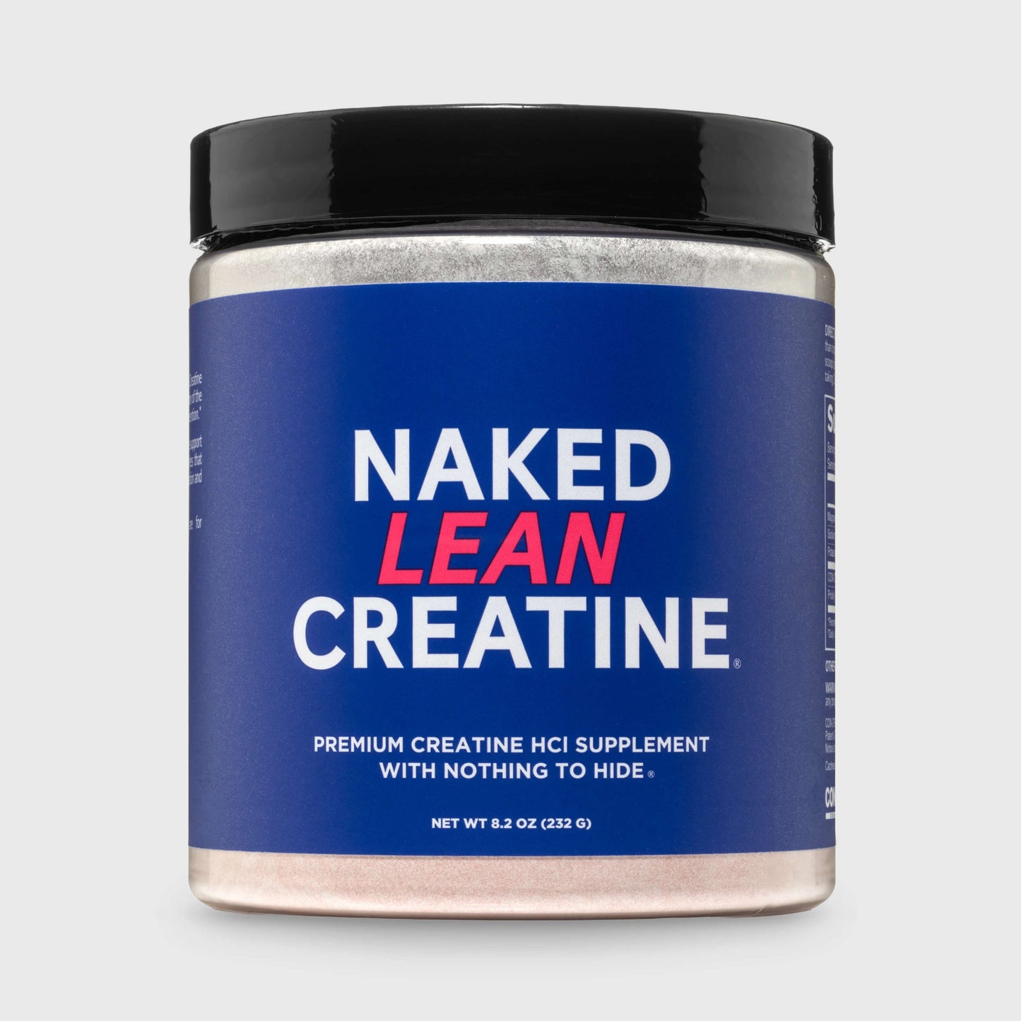 Creatine HCl Powder - Unflavored for Simple Pre- or Post-Workout Routines
