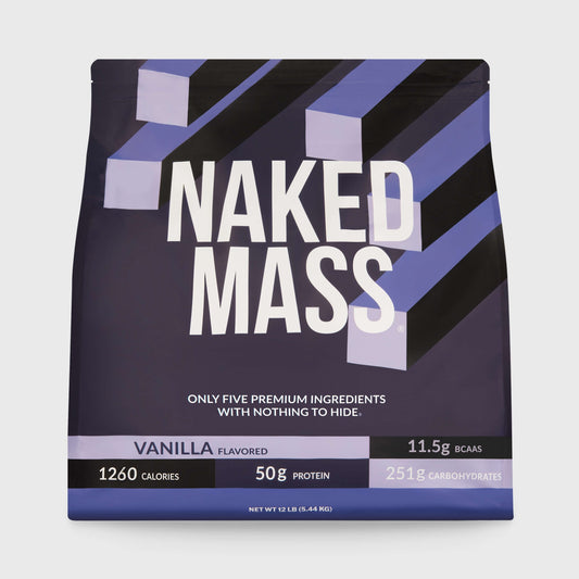 Vanilla Mass Gainer Protein Supplement - Vanilla 12LB Made for Smooth, Calorie-Rich Shakes