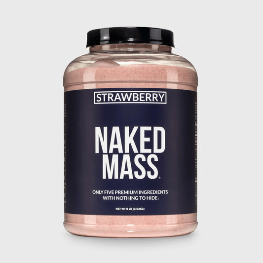 Strawberry Mass Gainer Protein Supplement - Strawberry Made for Smooth, Calorie-Rich Shakes