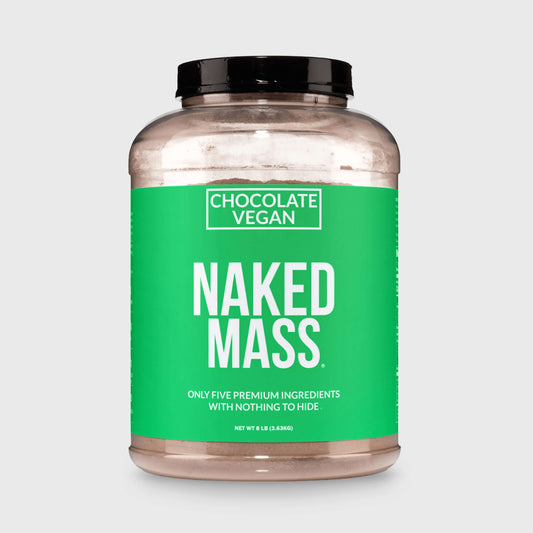 Chocolate Vegan Mass Gainer Supplement - Chocolate (Vegan) Made for Smooth, Calorie-Rich Shakes