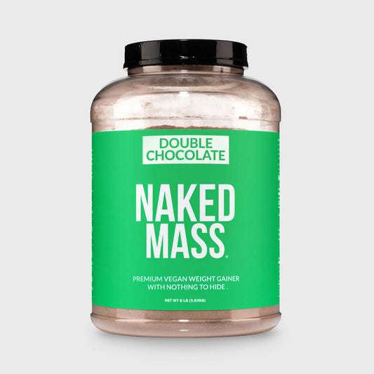 Double Chocolate Vegan Mass Gainer Supplement - Double Chocolate (Vegan) Made for Smooth, Calorie-Rich Shakes