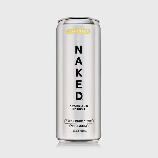 Lemonade Naked Sparkling Energy - Lemonade for Smooth Shakes at Home or On the Go