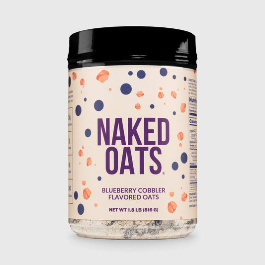 Blueberry Cobbler Protein Oats - Blueberry Cobbler Made for Quick and Flavorful Breakfasts