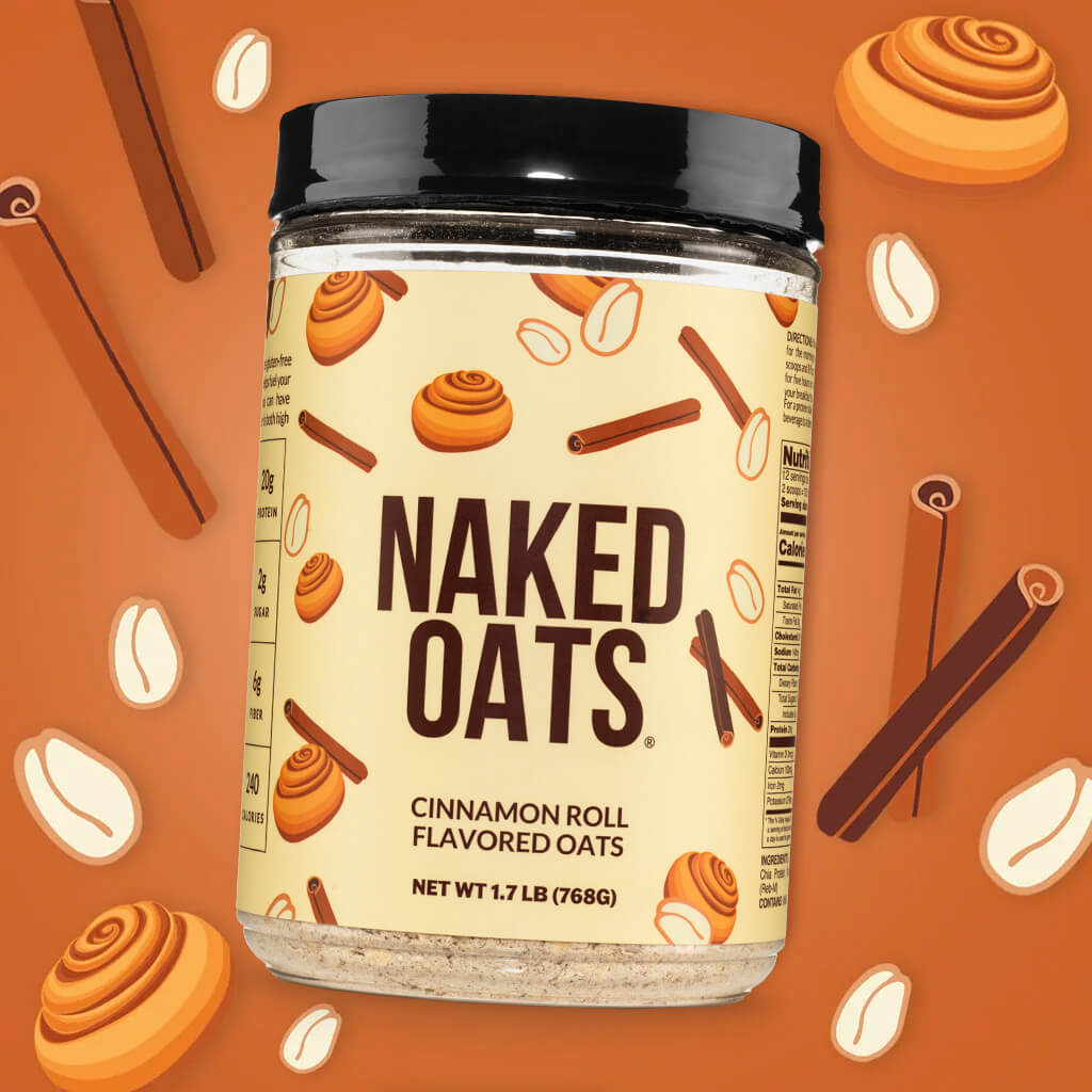Cinnamon Roll Protein Oats - Cinnamon Roll Made for Quick and Flavorful Breakfasts