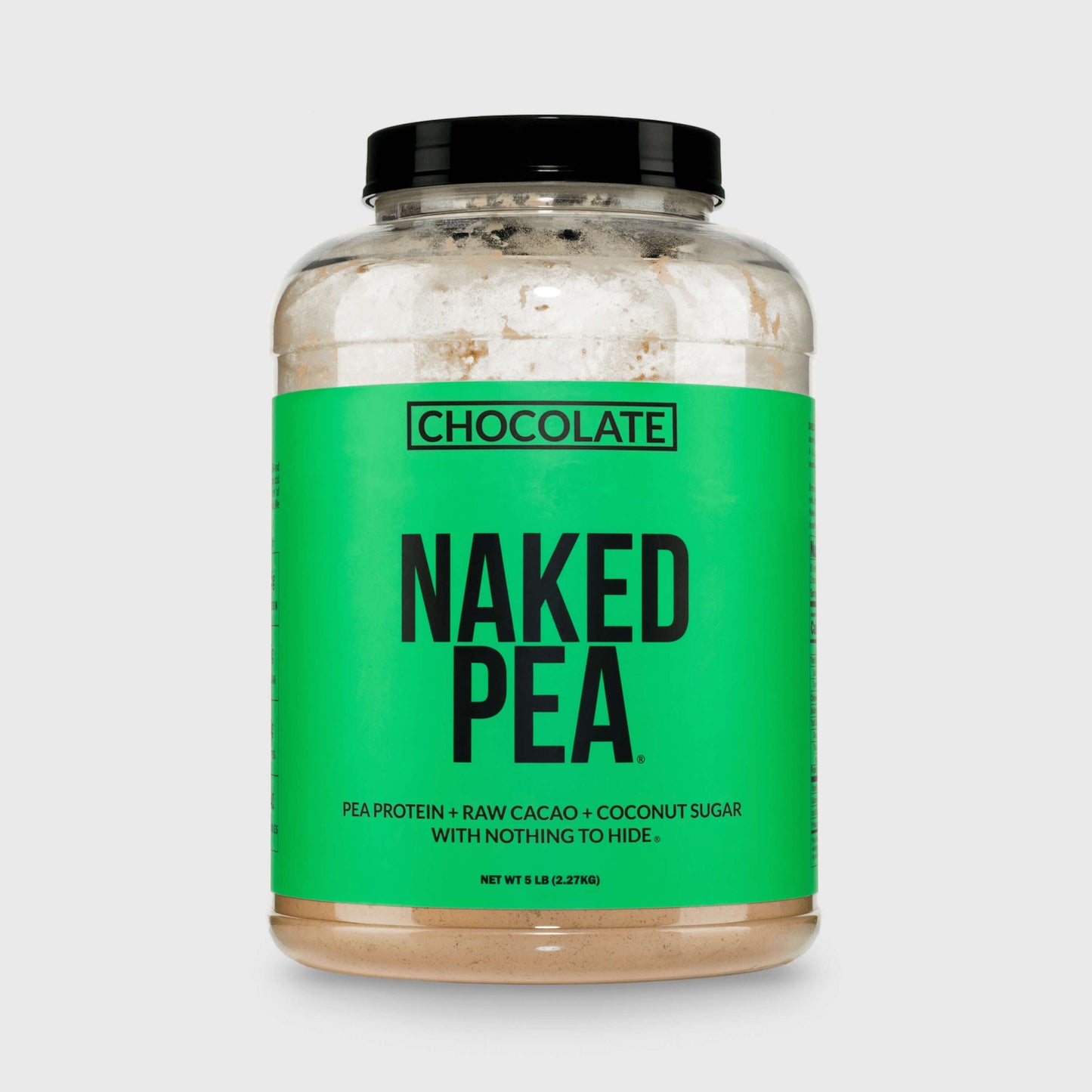 Chocolate Pea Protein Powder - Chocolate - Bulk Size for Convenient Daily Protein Mixing