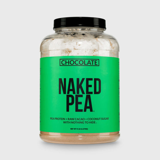 Chocolate Pea Protein Powder - Chocolate - Bulk Size for Convenient Daily Protein Mixing