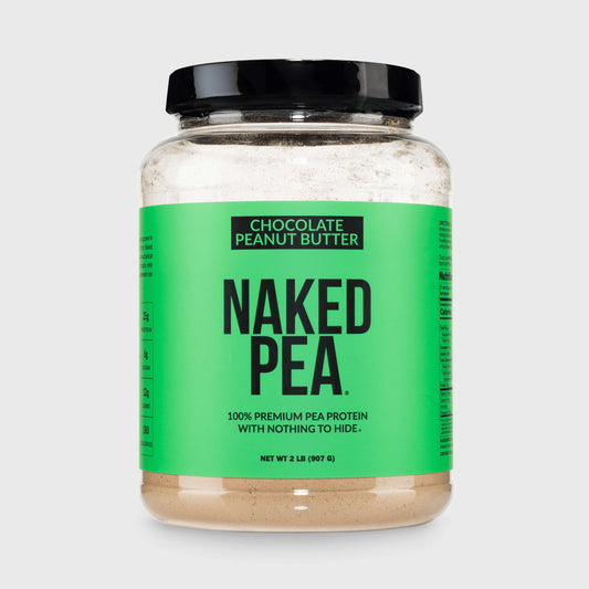 Chocolate Peanut Butter Pea Protein Powder - Chocolate PB - Chocolate Formula for Convenient Daily Protein Mixing