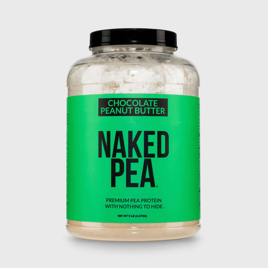 Chocolate Peanut Butter Pea Protein Powder - Chocolate PB - Chocolate Formula for Convenient Daily Protein Mixing