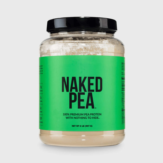 Pea Protein Powder - Unflavored - Standard Size for Convenient Daily Protein Mixing