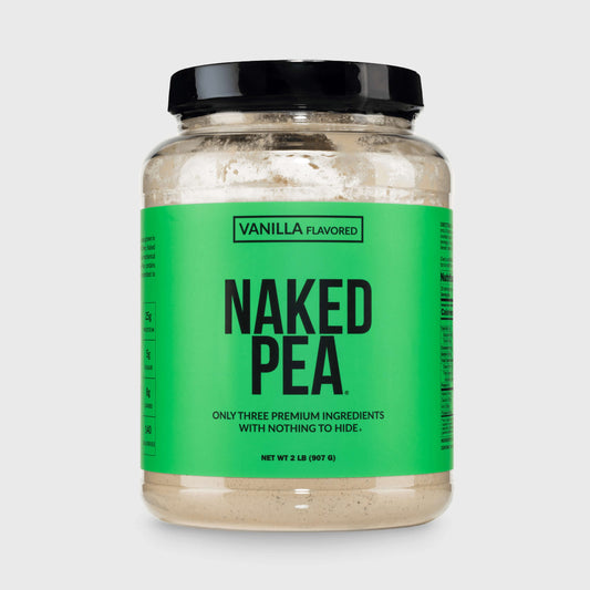 Vanilla Pea Protein Powder - Vanilla - Standard Size for Convenient Daily Protein Mixing