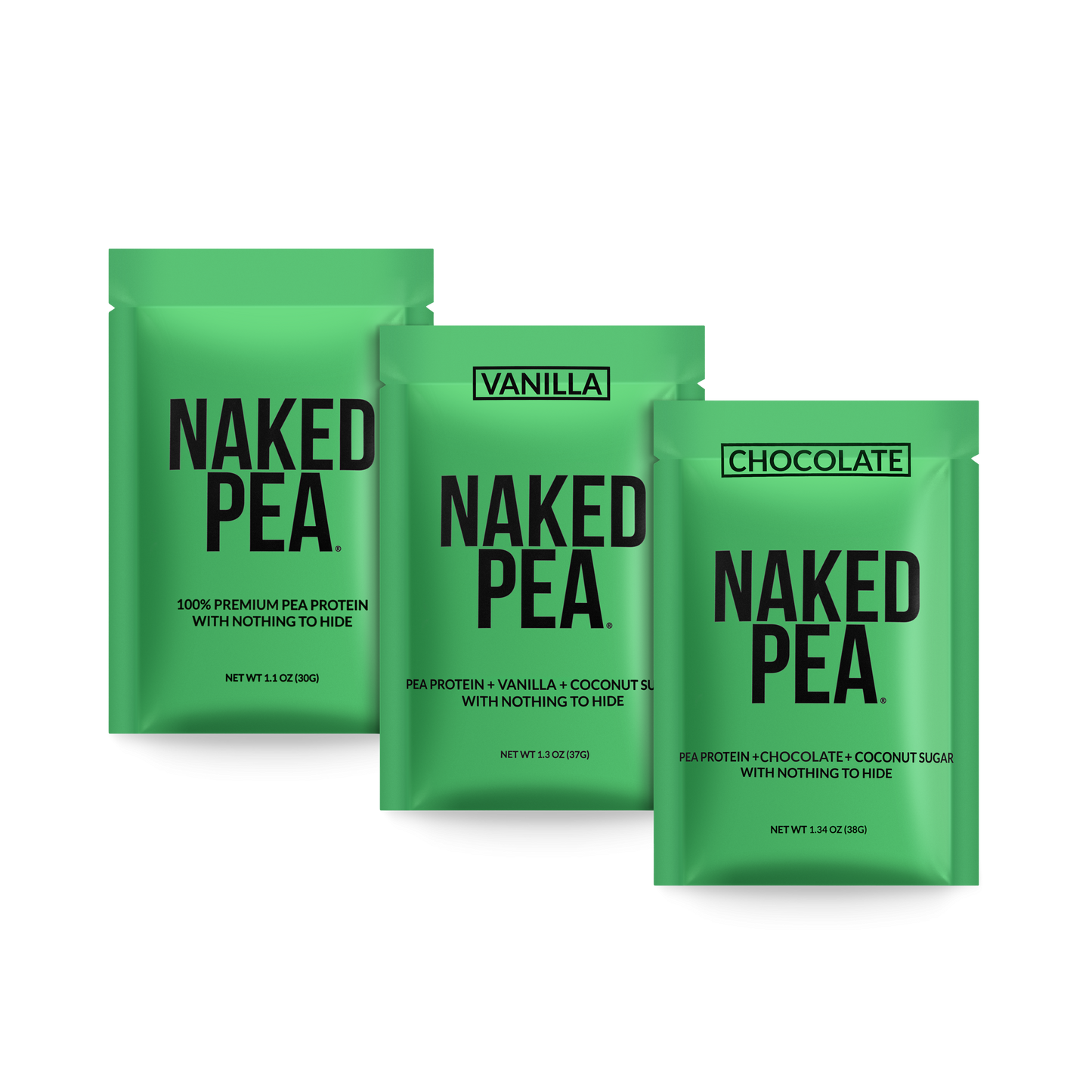 Vegan Protein Powder Sample Pack for Convenient Daily Protein Mixing