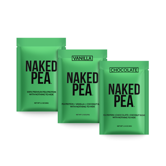 Vegan Protein Powder Sample Pack for Convenient Daily Protein Mixing