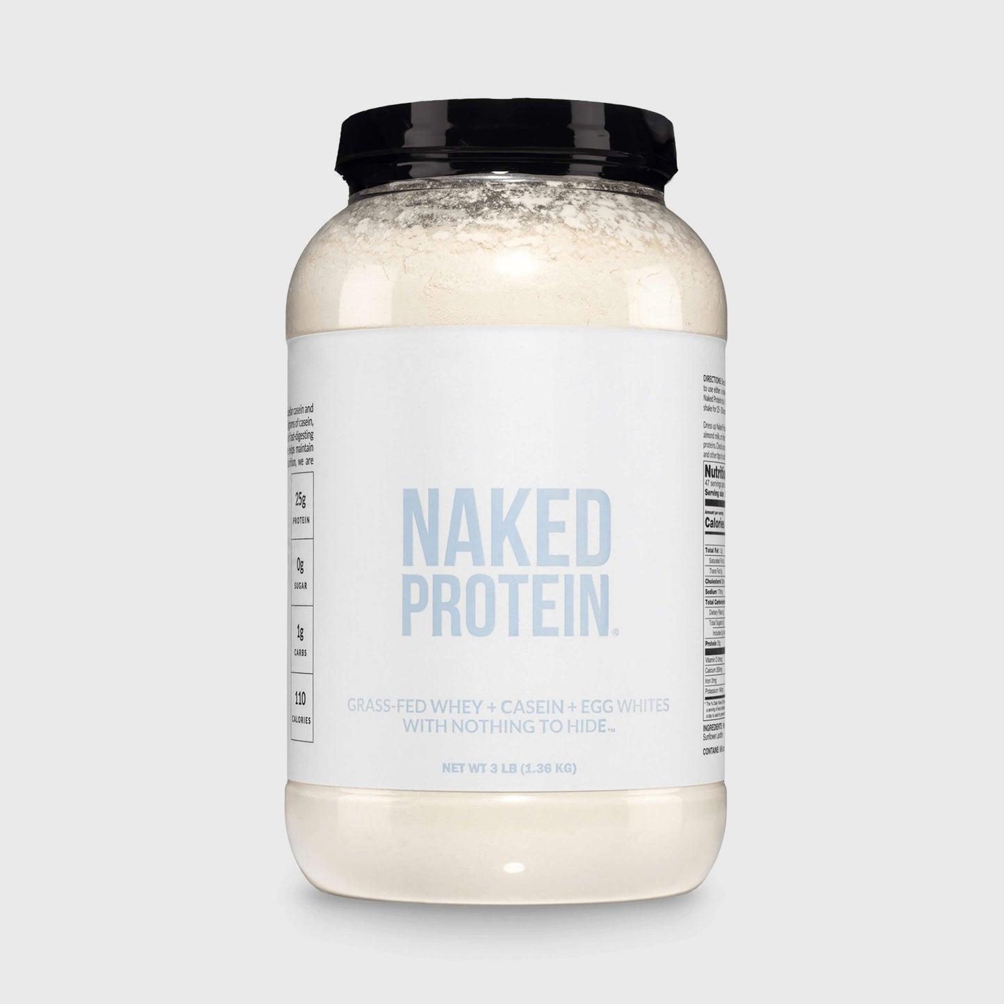 Protein Powder Blend - 3LB Egg Whey & Casein Protein Blend - 3LB for Convenient Daily Protein Mixing